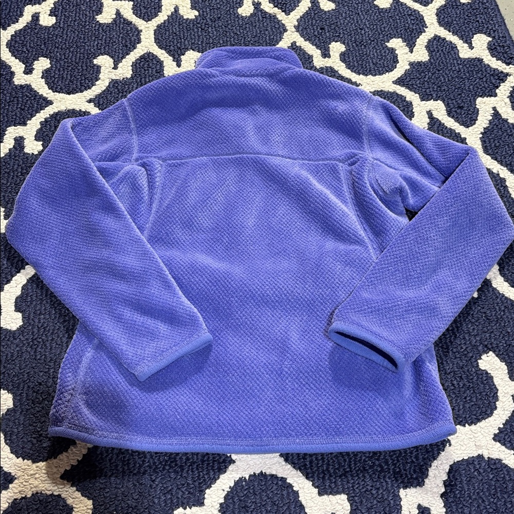 Patagonia Retool Snap Fleece Pullover Purple Sweatshirt sz M - Picture 8 of 8